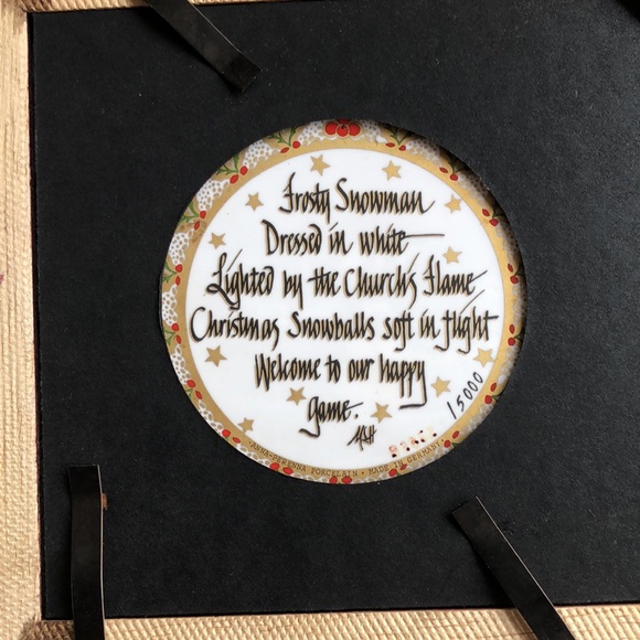 P Buckley Moss Set of 3 Ornaments in Custom Frame - Picture 5 of 17